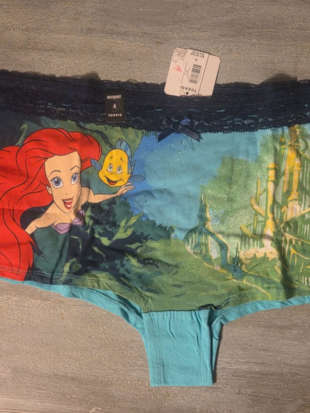 Lot of 6 Torrid Disney Panties Plus Size 4 NWT - Picture 2 of 16